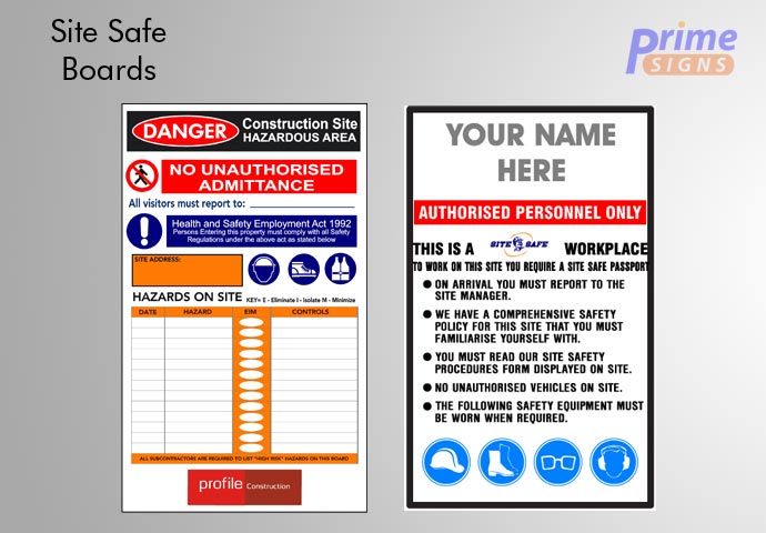 Site Safe Boards